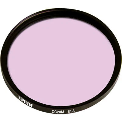 Tiffen 105mm Coarse Thread CC20M Magenta Filter MFR #105CCC20M - Image 1 of 4