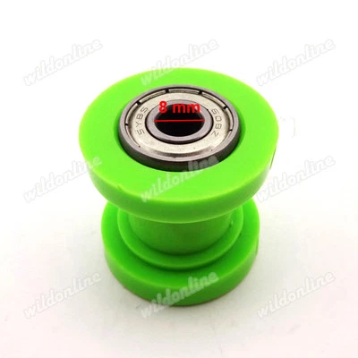 8mm Grün Pulley Spanner Kettenrolle  Für  CRF50 KLX TTR Pit Dirt Bike ATV Quad - Bild 1 von 4