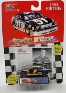 1994 NASCAR #2 Rusty Wallace (blue ford oval) racing champions 1/64 scale - Picture 1 of 5