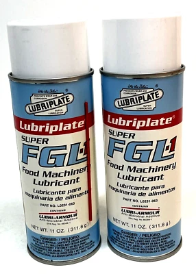 ¡NUEVO! PAQUETE DE 2 LUBRICANTES EN AEROSOL LUBRICANTES LUBRICANTES PARA MAQUINARIA ALIMENTARIA 22 oz TOTAL HR Foto 1 de 2