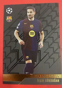Ilkay GUNDOGAN Black Edge Edition Card BE3 - Topps Match Attax 24/25 Barcelona - Picture 1 of 2