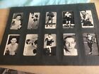 Famous Prize Fighters Cartledge Razor Blades Cards- No 41-50 Fighters From 1930S
