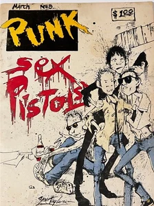Punk Magazine N° 8 Mar 1977 The SEX PISTOLS Richard Hell RAMONES Bob Gruen Fotos - Imagen 1 de 21