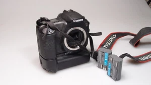 CANON EOS 20D DLSR CAMERA BODY W/BATTERY GRIP BG-E2 EXCELLENT - Picture 1 of 6