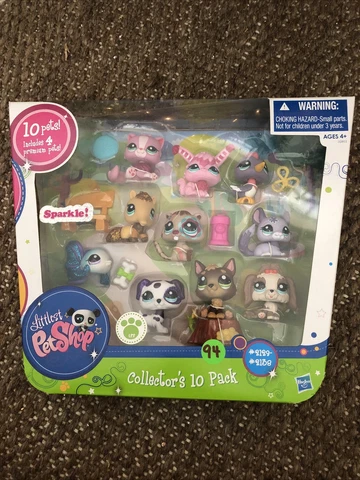💖Littlest Pet Shop LPS Collector’s 10 Pack #2129 Glitter #2136 #2129 #2133 Cover