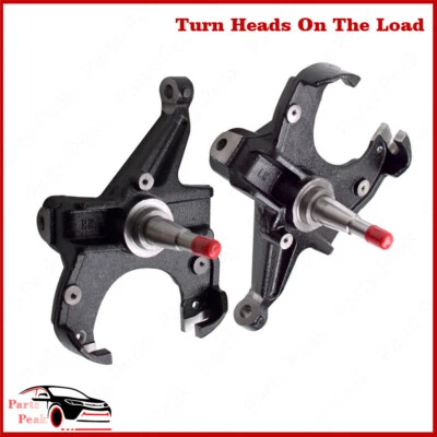 3" in Lowering Drop Spindle 1.25" Rotor For 73-1987 Chevrolet Chevy C10 2WD C-10 Foto 1 de 4