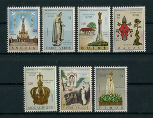 Macao Macau Angola Mozambique Timor OMNIBUS set 1967 FATIMA RELIGION MNH, FVF - Picture 1 of 1