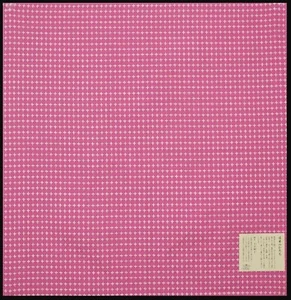 Japanese Furoshiki 19in Sashiko Pink - Picture 1 of 1
