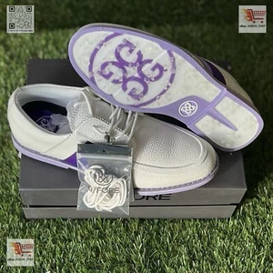 G/Fore Gfore G4 Gallivanter Golf Shoes Sneaker⛳️ LADIES US 7.5 ⛳️ Purple Ribbon - Picture 1 of 8