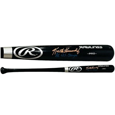 Keith Hernandez Signed Rawlings 34” Bat New York Mets 1986 WS Champs + JSA COA - Image 1 of 4