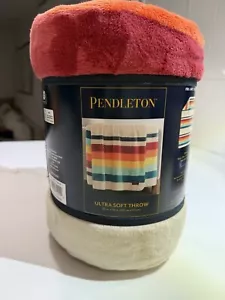 New Pendleton Mount Foraker Ultra Soft Throw Blanket Fleece Plush 50" x 70" Warm - Picture 1 of 6