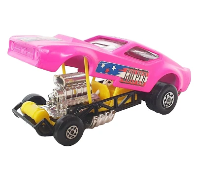 Matchbox 1:43 Super Kings FORD MUSTANG "GUS GULPER" DRAGSTER Model Car NM`72! - Image 1 of 4