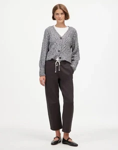 Madewell The McCarren Midweight Sweatpants Coal Small NT837 Wide Barrel Leg - Bild 1 von 13