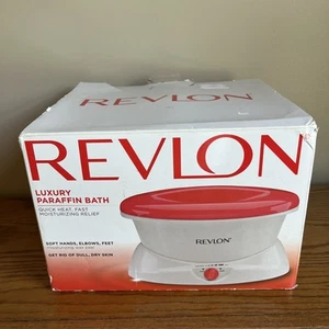 Revlon Luxury Paraffin Bath| for Soft Hands, Elbows & Feet w/ 3 lbs Wax OPEN BOX - Picture 1 of 11