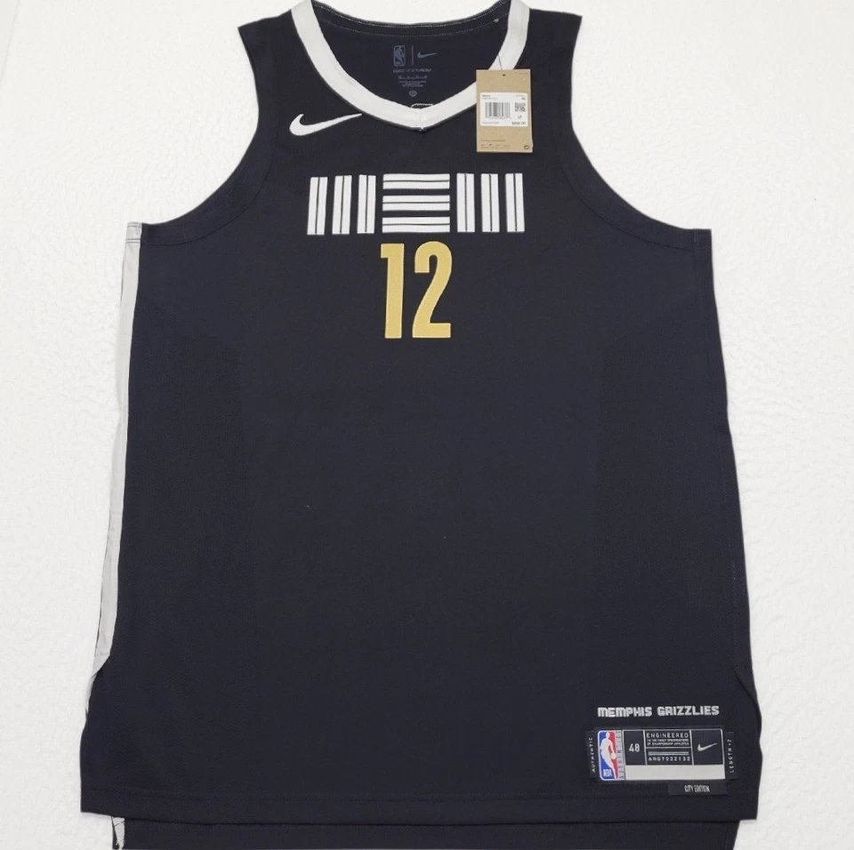 Nike Memphis Grizzlies Ja Morant City Edition Authentic Jersey Mens Size 44