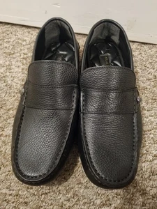 Kurt Geiger London Stirling Black Loafers Eu 41 UK 7 - Picture 1 of 9