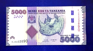 2020 TANZANIA - 5000 SHILINGI - GEM UNC - EZSA3 - Picture 1 of 2