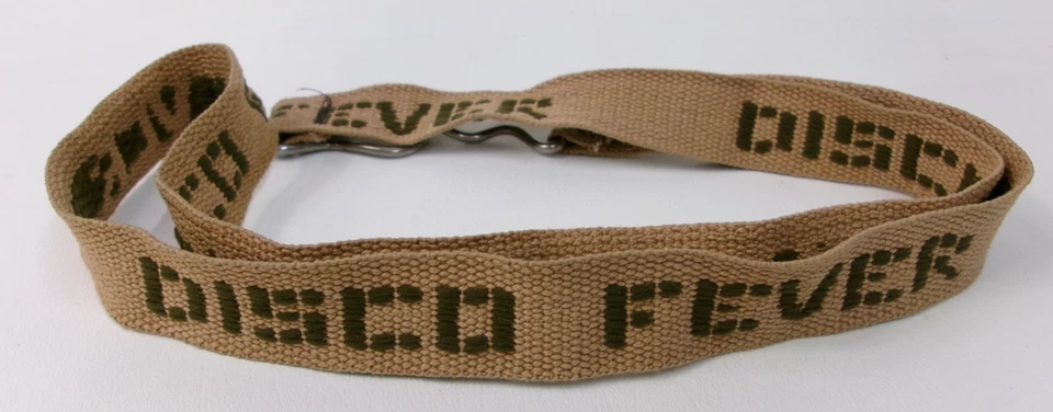 Cinturón de tela unisex Disco Fever vintage Foto 1 de 2