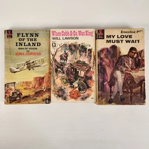 Lote x3 libros Flynn of the Inland Ion Idriess Pacific (Lawson, Hill) - Imagen 1 de 20