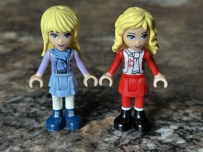 Lego Friends Stephanie frnd0053 Ewa frnd0089 2013 & 2014 Advent Minifigure - Image 1 of 4