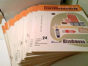 Konvolut: 23 Magazine Deutsches Elektrohandwerk - 39. Jahrgang 1964 - (kpl. Jahr - Bild 1 von 1