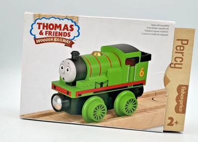 Motor Percy ferroviario de madera Fisher-Price Thomas & Friends Foto 1 de 4