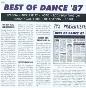 Various - Best of Dance '87 - Bild 1 von 1