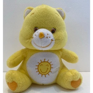 Classic Funshine Sunshine Care Bear 2003 Plastic Eyes Vintage - Picture 1 of 7
