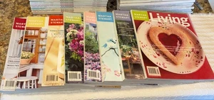 Martha Stewart Living Magazine 2000 Lot 8 Issues Feb-Oct With Recipe Cards - Picture 1 of 9