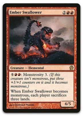 Ember Swallower #120 (NM) Theros THS Magic MTG - Image 1 of 2