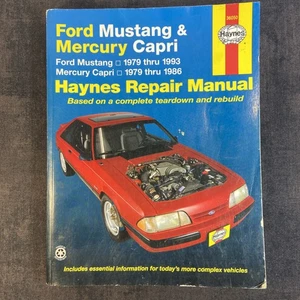 1979-1993 Ford Mustang & 1979-1986 Mercury Capri-Haynes Repair Manual- 36050 - Picture 1 of 4