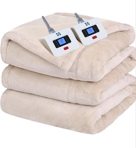 Never Used Sealy Heated Mattress Pad King Size, Zone Heating Electric Bed Warmer - Picture 1 of 4