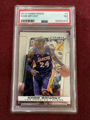 Kobe Bryant 2013 Prizm PSA 7 NM LA Lakers Foto 1 de 2