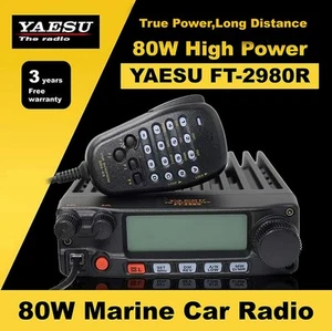 Yaesu FT-2980R Ricetrasmettitore Mobile 80W FM 2M - Rivenditore Autorizzato! - Foto 1 di 8