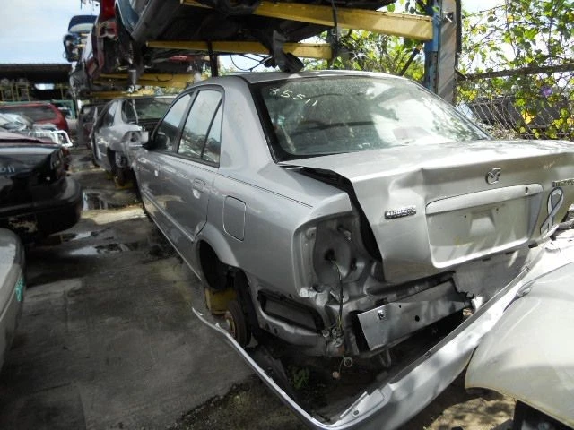 Driver Rear Door Glass Sedan Fits 99-03 MAZDA PROTEGE 447154 - Image 1 of 4