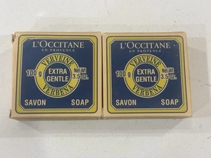NEW Lot of 2 L'OCCITANE EN PROVENCE Verbena Extra Gentle Soap 3.5 oz each - Picture 1 of 4