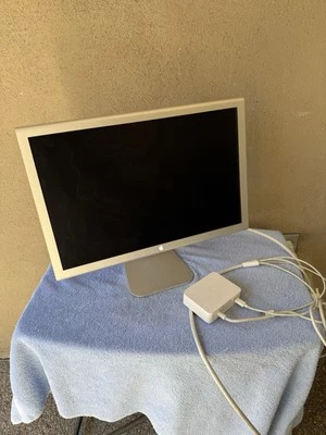 Apple 20" LCD Cinema Display Monitor DVI with Power Supply - Model A1081 - Image 1 of 4