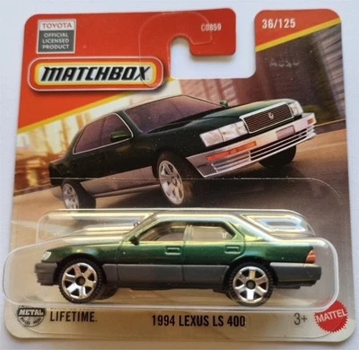 Matchbox - 1994 Lexus LS 400 - Verde - 36/125 - MBX City 2025 - JBR47 - Immagine 1 di 3