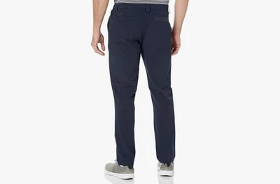 Pantalones Cutter & Buck Drytec UPF50+ Bainbridge Sport Tech azul marino 32" x 34" Foto 1 de 4