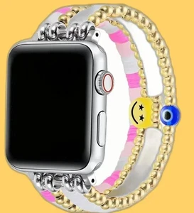 Posh Tech mehrfarbiges Bestie Perlenarmband für eine Apple Watch Größe Universal NEU - Bild 1 von 5