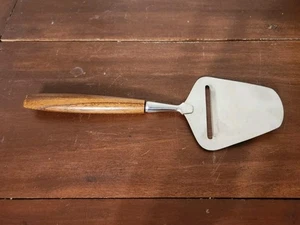 Vintage KN Karlsson & Nilsson Cheese Slicer Plane Server Stainless Steel Sweden - Picture 1 of 4