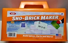 Ideal Sno-Brick Maker Igloo Mold Orange New