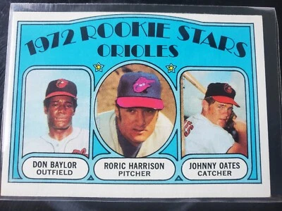 1972 Topps Baseball Rookie Stars Orioles - #474 Don Baylor - casi como nuevo Foto 1 de 2