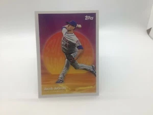 2020 TOPPS on DEMAND Summer Blockbuster - PRINT RUN 1886 - JACOB deGROM #17 - Picture 1 of 2