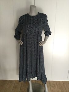 Louche Star Print Blue Dress Size 10