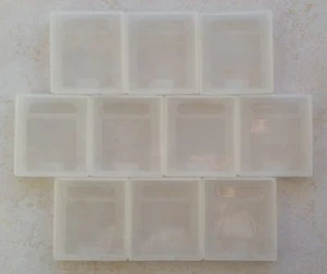 10 Boîtiers de protection Game Boy GB GBC GBP - boîte rangement étui plastique - Foto 1 di 1