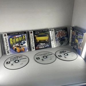 ELECTRONIC ARTS Collectors' Ed. Need4Speed III SledStorm NASCAR Sony PlayStation - Picture 1 of 17