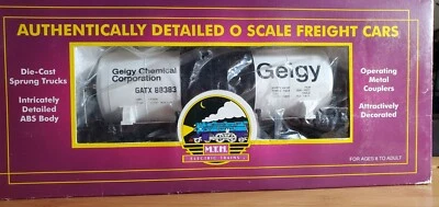 MTH Premier O Scale Trains Geigy Chemical 8000 Gallon Tank Car 20-96015. u1127 - Image 1 of 4