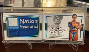 2017 National Treasures Booklet Auto Ricky Stenhouse JR 1/1 One Of One Autograph - Picture 1 of 6