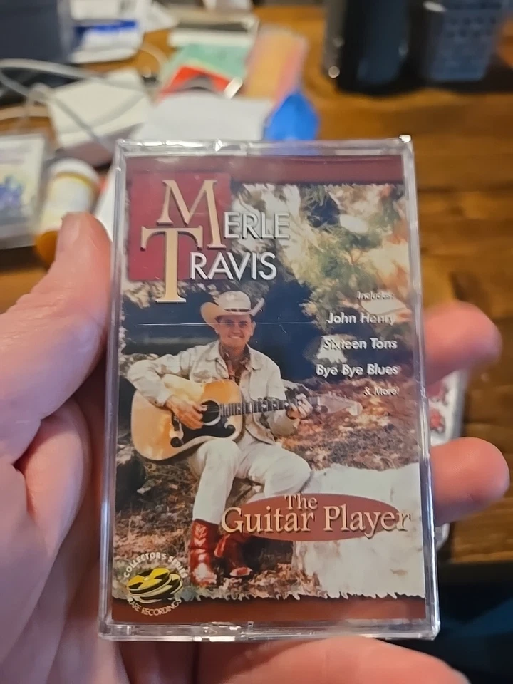 Merle Travis: The Guitar Player (1997 Cassette Tape KRB5151) sealed - Image 1 of 3